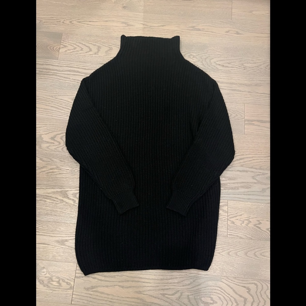 Aritzia - Montpellier Black Sweater dress